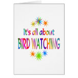 About Bird Watching Card