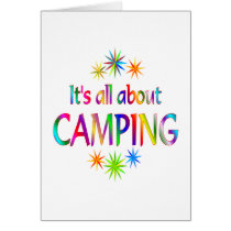 About Camping Greeting Cards