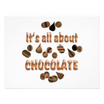 About Chocolate Custom Announcements