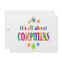 About Computers Personalized Invites