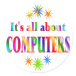 About Computers Stickers
