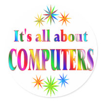 About Computers Stickers