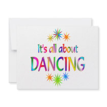 About Dancing Custom Invite