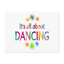 About Dancing Postcard