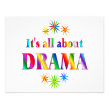About Drama Personalized Invite