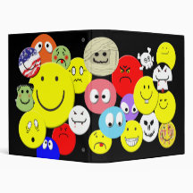 About Faces Vinyl Binder
