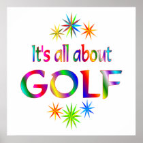 About Golf Posters