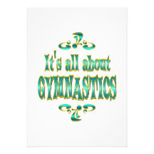 ABOUT GYMNASTICS INVITATION