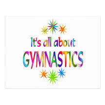 About Gymnastics Post Card