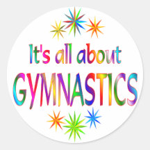 About Gymnastics Sticker
