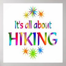 About Hiking Posters