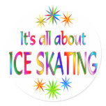 About Ice Skating Sticker