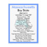 About Massachusetts Postcard