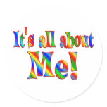 About Me Sticker