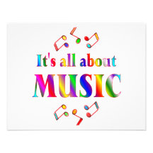 About Music Custom Invitations