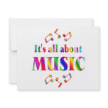 About Music Custom Invitations