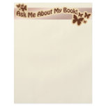 About My Book Brown Flyer