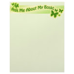 About My Book Green letterhead