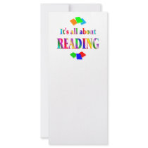 About Reading Rack Card Template