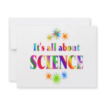 About Science invitations