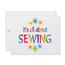 About Sewing Custom Invite
