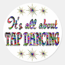 About Tap Dancing Sticker