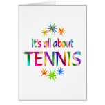 About Tennis Card