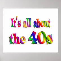 About the 40s print