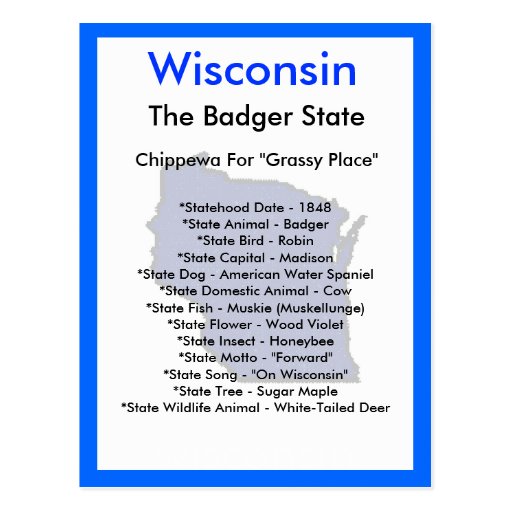 About Wisconsin Post Cards