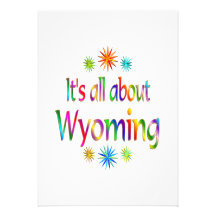 About Wyoming Personalized Announcements