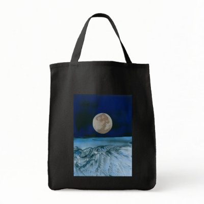 Above Earths Atmosphere Bags by HarvestMoonGallery