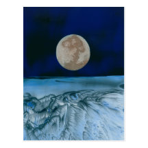 Above Earths Atmosphere Postcard