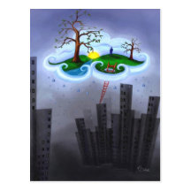 Above it All Post Card