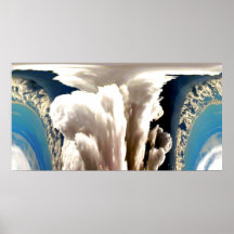Above the Clouds - Bi Polar Print
