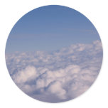 above the clouds sticker