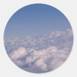 above the clouds sticker