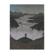 Above the fog post cards