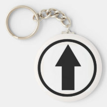 Above the influence - Black. Keychains