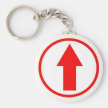 Above the influence - Red. Keychains