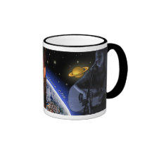 Above the Sky Collage Mug