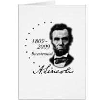 Abraham (Abe) Lincoln Bicentennial Card
