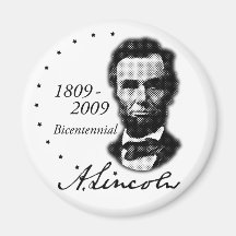 Abraham (Abe) Lincoln Bicentennial Refrigerator Magnets