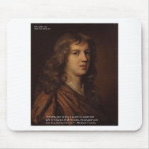 Abraham Crowley "Love In Vain" Love Quote Gifts mousepads