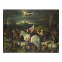 Abraham Departs Out of Haran by Francesco Bassano Photo Art