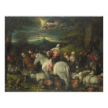 Abraham Departs Out of Haran by Francesco Bassano Photo Art