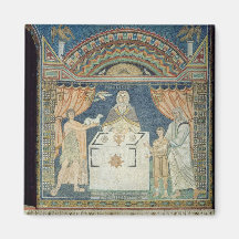 Abraham, Isaac and Melchisedech Refrigerator Magnet