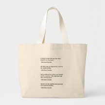 Abraham Lincoln 11 Canvas Bag