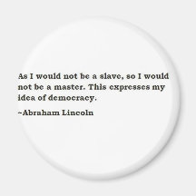 Abraham Lincoln 2 Magnets
