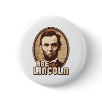 Abraham Lincoln Pinback Buttons