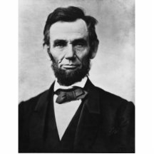 Abraham Lincoln Découpages En Acrylique